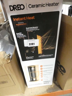 Lot 3181 - Dreo ceramic heater