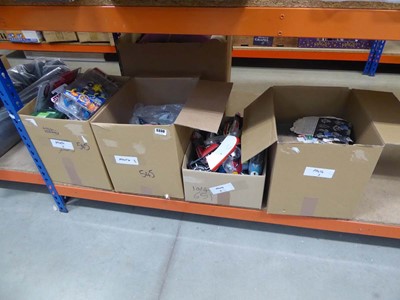 Lot 5330 - 4 boxes containing stamps, collectors plates,...