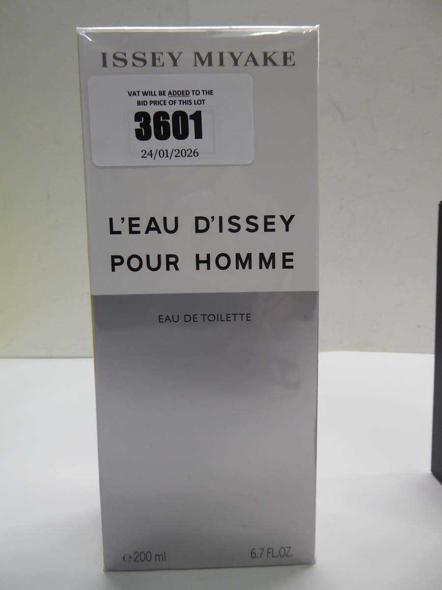 Lot Issey Miyake L'eau D'Issey pour homme edt 200ml
