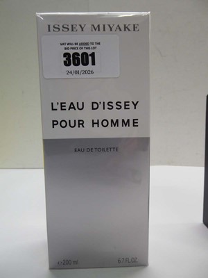 Lot Issey Miyake L'eau D'Issey pour homme edt 200ml