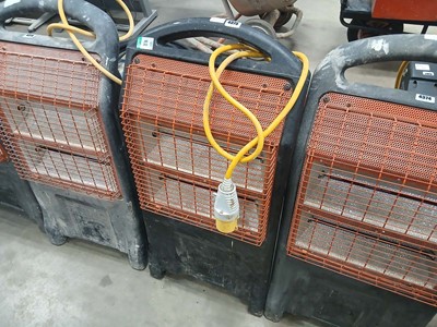 Lot 4375 - Rhino 110v industrial infrared heater
