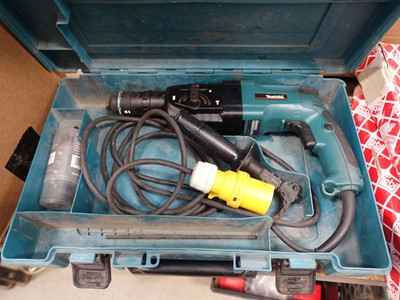Lot 4383 - Makita 110v rotary hammer drill