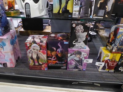 Lot 2207 - Four boxed Anime figures from the Anime Demon...