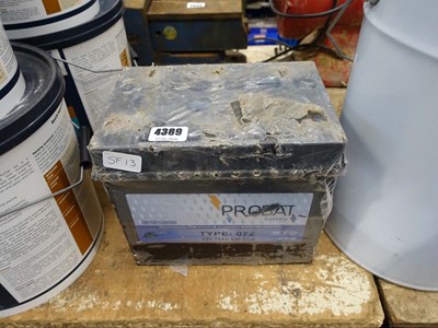 Lot 4389 - 12v Probat battery