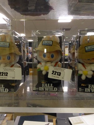 Lot 2213 - Two boxed Popmart Fall In Wild Labubus
