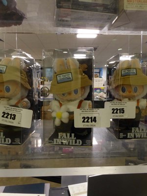 Lot 2214 - Two boxed Popmart Fall In Wild Labubus