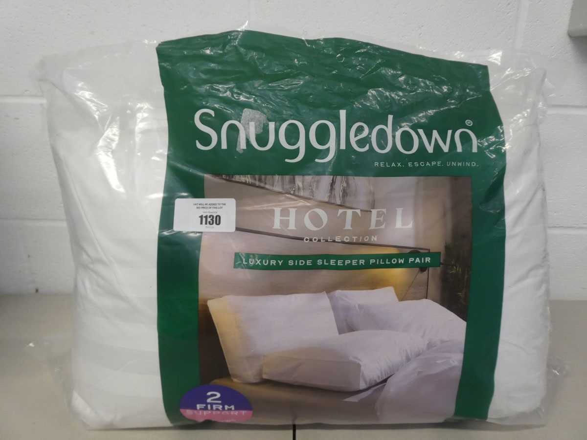 Lot Snuggledown hotel collection luxury side...