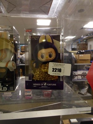 Lot 2216 - Two boxed Popmart Wings of Fortune Labubus