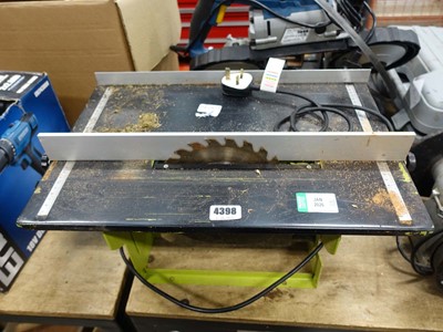 Lot 4398 - Guild 240v table saw
