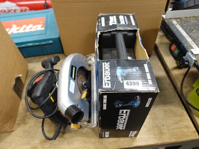 Lot 4399 - Erbauer 18v drill plus a Direct Power 240v...