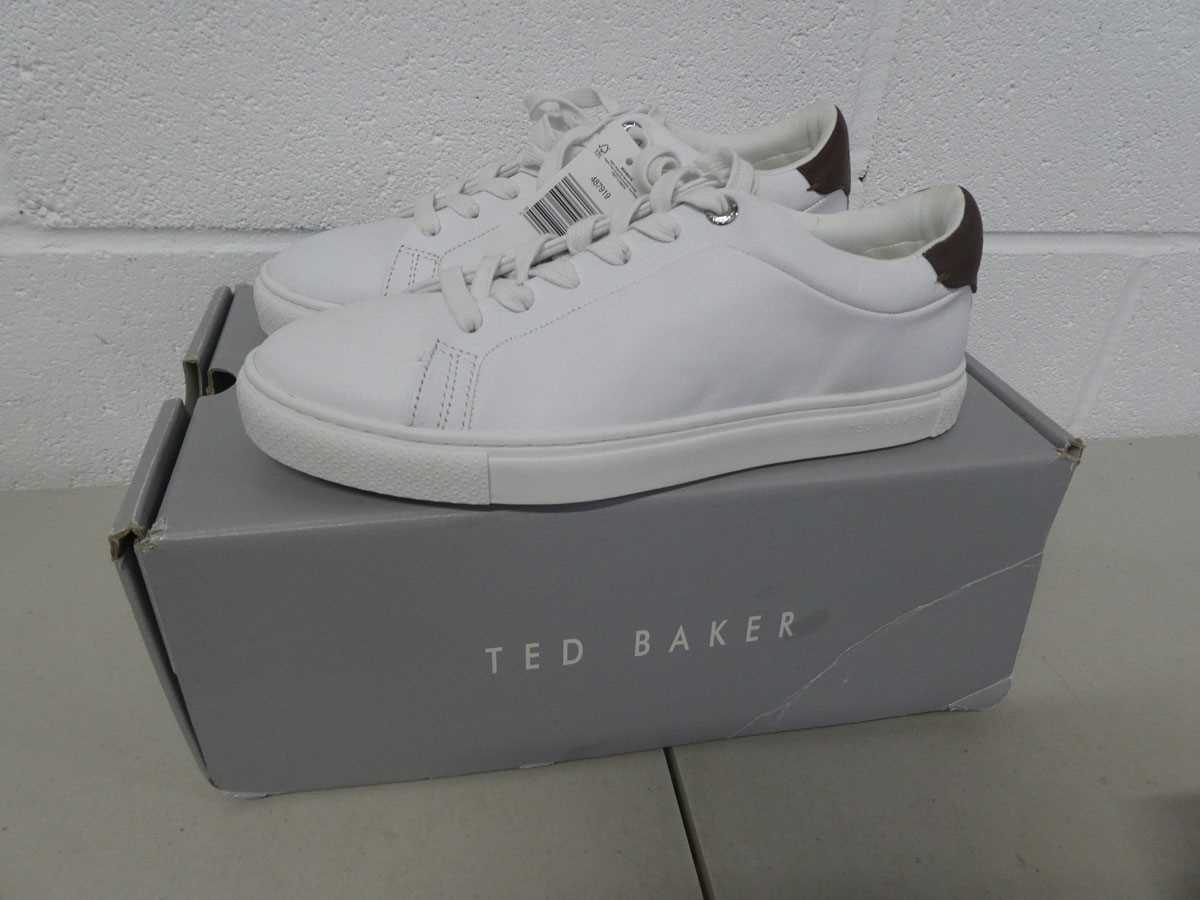 Lot Boxed pair of Ted Baker trainers size UK 7