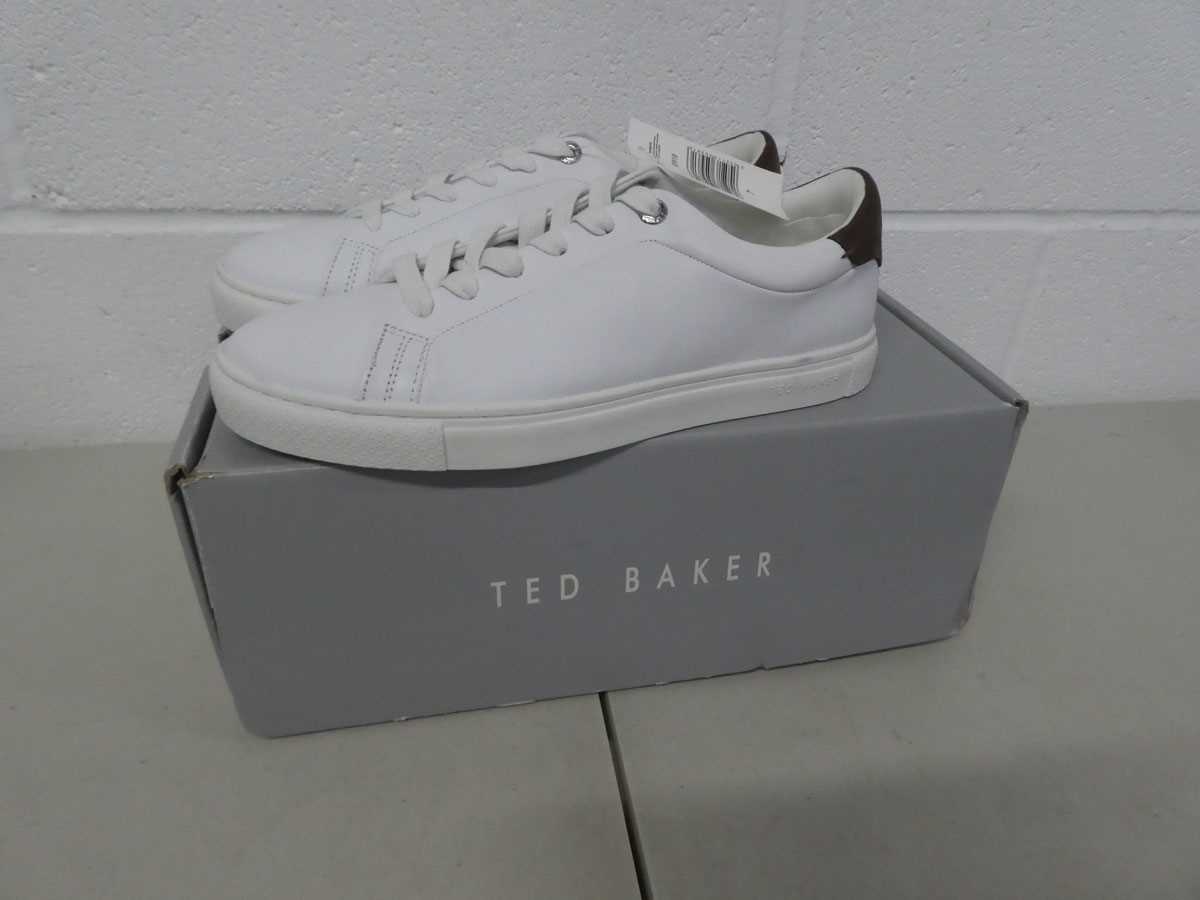 Lot Boxed pair of Ted Baker trainers size UK 7