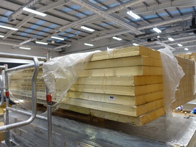 Lot 4257 - Pallet of 8 insulation boards
