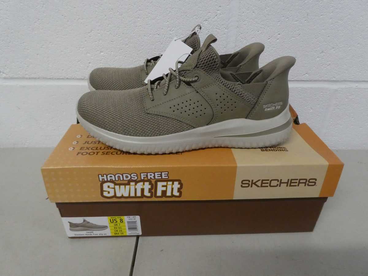Lot Boxed pair of Skechers hands free swift fit...