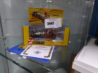 Lot 2447 - Corgi Toys diecast Chitty Chitty Bang Bang car