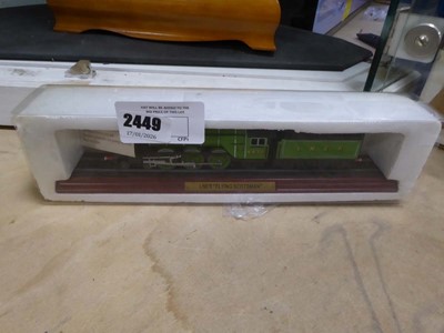Lot 2449 - Collectible model train of the Flying Scotsman