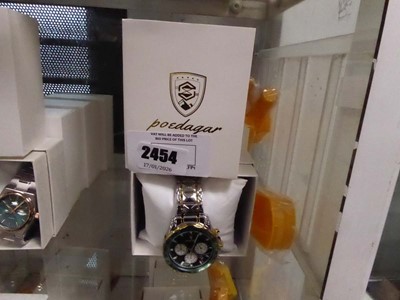 Lot 2454 - Four boxed Poedagar watches along with watch...