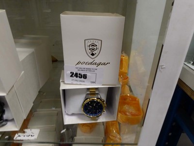 Lot 2456 - Four boxed Poedagar watches along with watch...