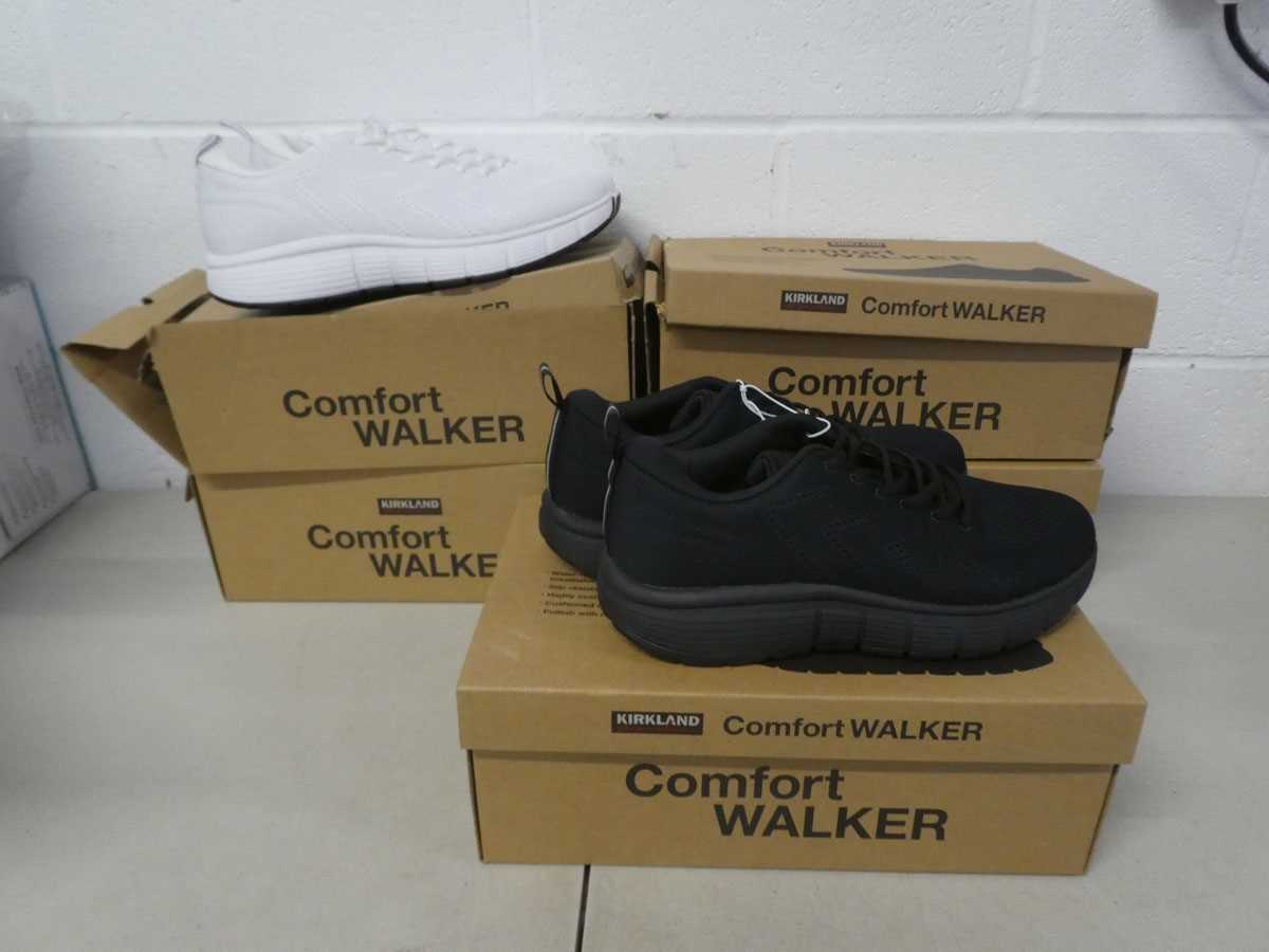 Lot x5 boxed pairs of Kirkland comfort walker...