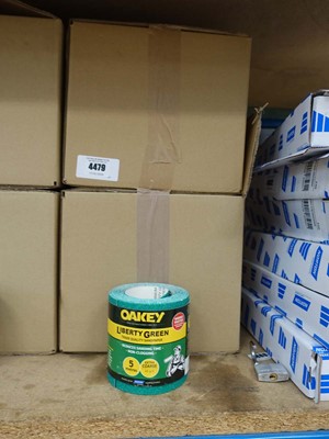 Lot 4479 - Two boxes of Oakey Liberty Green sandpaper...