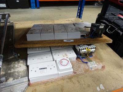 Lot 4445 - 2 contactor timer boards