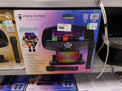 Lot 2532 - Ultimate Karaoke Singing machine (boxed)