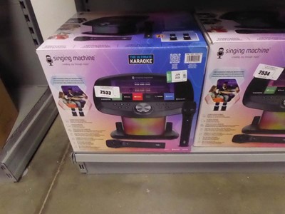 Lot 2533 - Ultimate Karaoke Singing machine (boxed)
