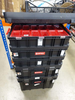 Lot 4452 - Qbrick Tool 5 tier storage system