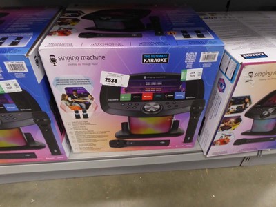 Lot 2534 - Ultimate Karaoke Singing machine (boxed)