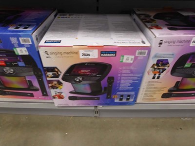 Lot 2535 - Ultimate Karaoke Singing machine (boxed)
