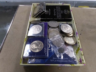 Lot 2471 - Selection of coins including commemorative...