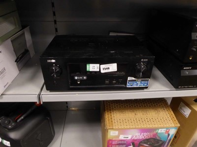 Lot 2546 - Denon integrated network AC receiver AVRX2400H