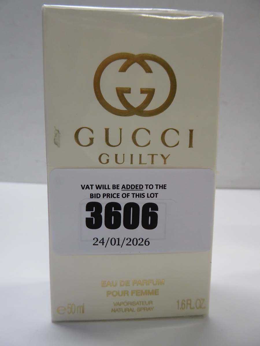 Lot Gucci Guilty edp 50ml