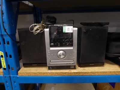 Lot 2558 - Sony S Master digital amplifier and compact...