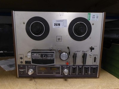 Lot 2578 - Akai 4000DS reel to reel machine
