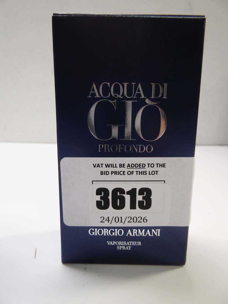 Lot Girgio Armani Acqua Di Gio Profondo edt 50ml