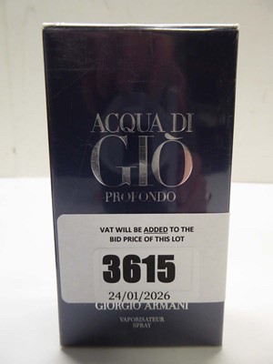 Lot Giorgio Armani Acqua Di Gio Profondo edt 50ml
