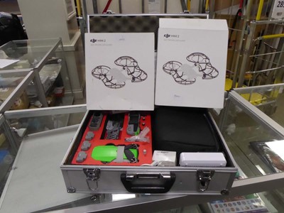 Lot 2489 - DJI Mini 2 Drone and accessories including...