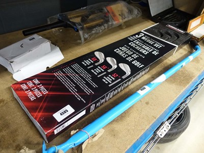 Lot 4505 - Kirkland 3 wedge golf set