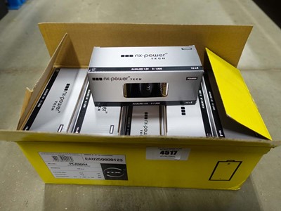 Lot 4517 - Qty of boxed NX Power Tech batteries