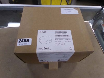 Lot 2498 - Eero Pro 6 Router