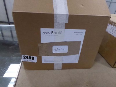 Lot 2499 - Eero Pro 6E Router