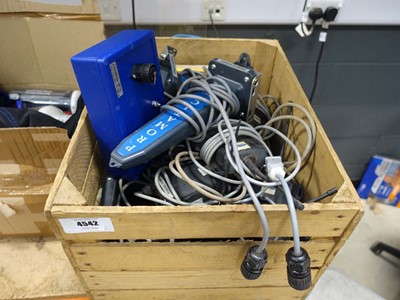 Lot 4542 - Box of Promatic play card counting systems