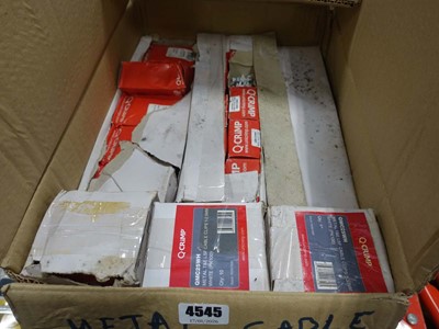 Lot 4545 - Box of Q Crimp metal cable clips