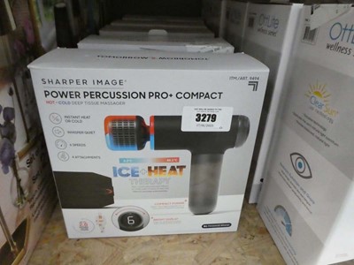 Lot 3279 - 1 Sharper Image Power Percussion Pro+ Compact...