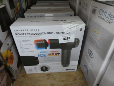 Lot 3280 - 1 Sharper Image Power Percussion Pro+ Compact...