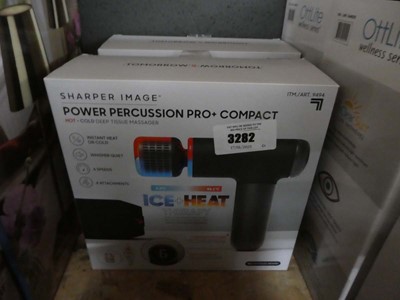 Lot 3282 - 1 Sharper Image Power Percussion Pro+ Compact...