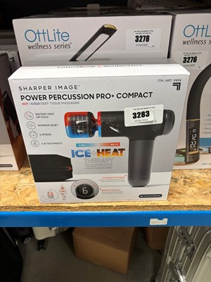 Lot 3283 - 1 Sharper Image Power Percussion Pro+ Compact...