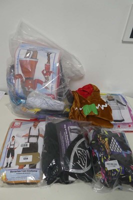 Lot 1254 - Bag of mixed adults dressing up costumes incl....