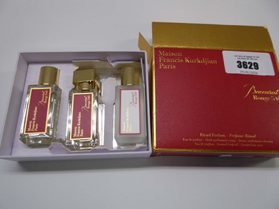 Lot Maison Francis Kurkdjian Baccarat Rouge 540...